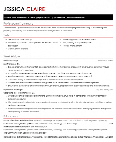 "Daring" Resume Template